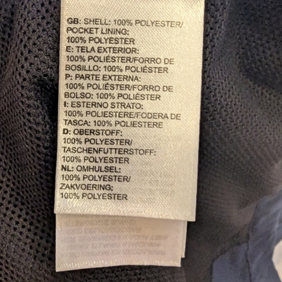 The North Face windbreaker in women's XL navy/coral pristine condition like new - Picture 4 of 16